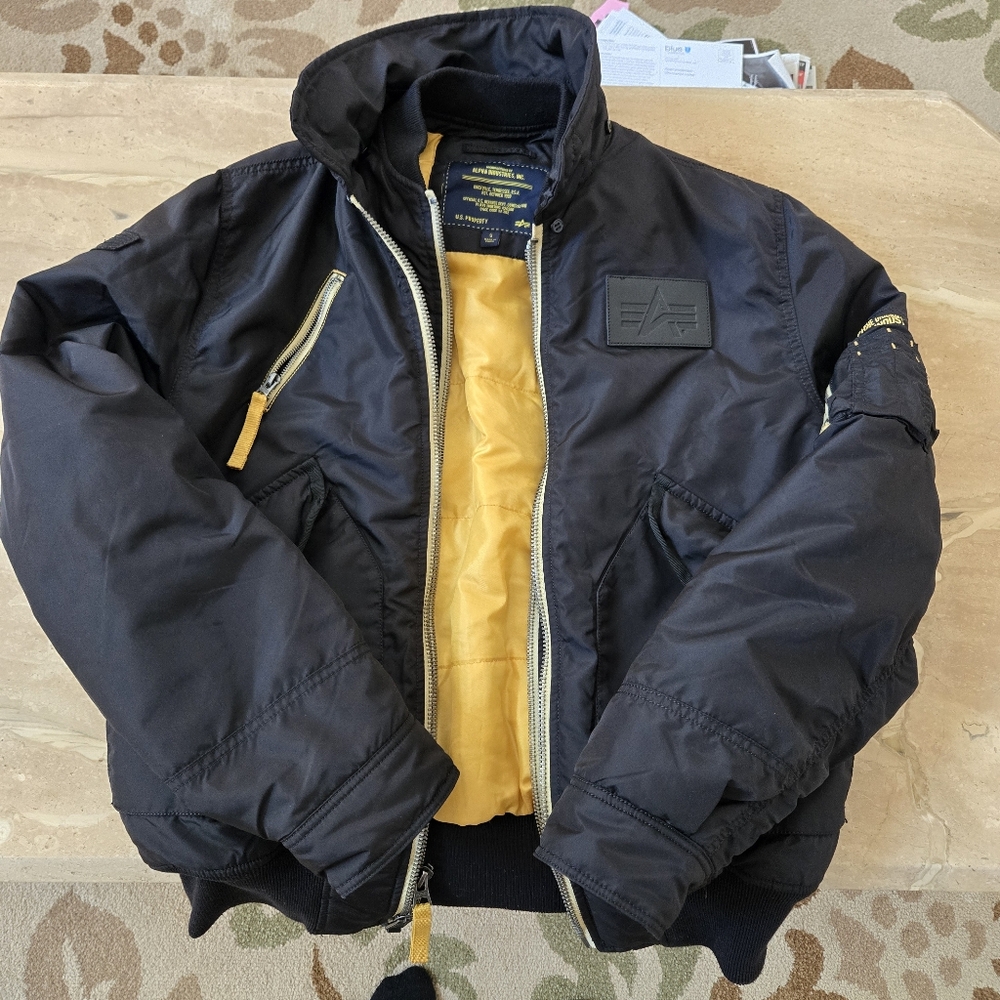 Alpha ind. Bomber style